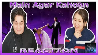 Main Agar Kahoon REACTION!!! | Om Shanti Om | ShahRukh Khan | Deepika Padukone | Sonu Nigam