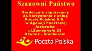 POCZTA POLSKA S.A. AGENCJA INTEECHO ŚRÓDBORÓW