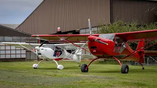 EuroFOX Tailwheel - Rossall Field to Sherburn | Flight Vlog