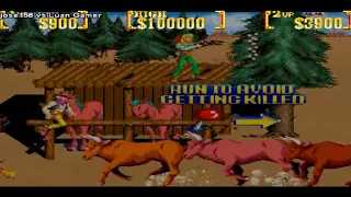 Sunset Riders - Konami 1991 - STEVE & BOB - 2 players 1 credit gameplay (Arcade)