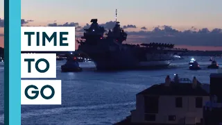 HMS Queen Elizabeth Departs For CARRIER STRIKE GROUP 21 🚢