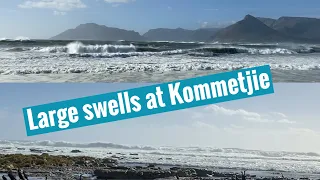 Large swells at Kommetjie