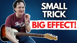 Small change... HUGE difference in your guitar playing