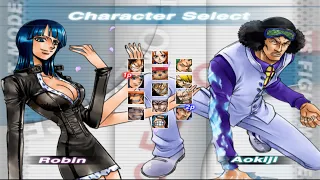 Fighting for One Piece Opening and All Characters [PS2]