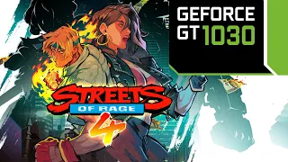 GT 1030 | Streets of Rage 4 - 1080p Max Settings Gameplay Test