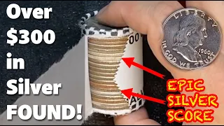 $3500 Half Dollar Coin Roll Hunt - EPIC SILVER DUMP!!! Proof Benjis, Walking Liberties and MORE!