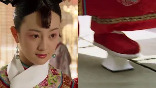 Flower Pot shoes 0008 Qing Manchu princess 花盆鞋 满族公主