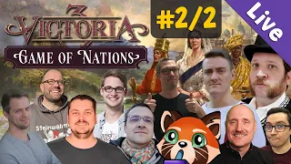 Game of Nations Victoria 3 ✦ #2: Ist der Ruf erst ruiniert... (Livestream-Aufzeichnung)