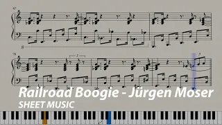 Railroad Boogie - Jürgen Moser (+ Sheet Music)