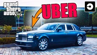 ROLLS ROYCE UBER ŘIDIČ !! - GTA 5 REÁLNÝ ŽIVOT - 34