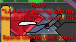 (BFB 18) Ruby has Sparta Unextended Remix