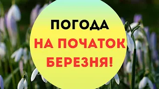 Стало відомо, яка погода чекає на українців у перших числах березня