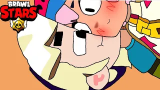 Gus × Bonnie Kisses (love/cringe) Animation Brawl Stars
