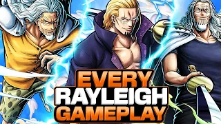 Every Rayleigh Gameplay | One Piece Bounty Rush