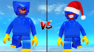 LEGO HUGGY WUGGY VS SANTA HUGGY WUGGY (POPPY PLAYTIME) WHO IS BEST?