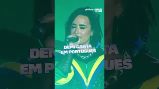 Demi Lovato canta em PORTUGUÊS no #TheTown2023NoMultishow 😱