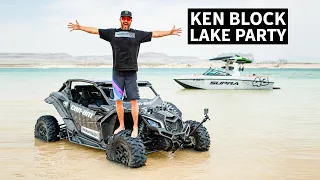 Can-Am Wakesurf Slingshot?? Ken Block's Guide to Awesome Can-Am Riding Spots: Lake Powell, Utah