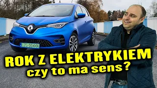 Rok z autem elektrycznym - zdroworozsądkowe podsumowanie