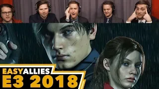 Resident Evil 2 (Trailer 2) - Easy Allies Reactions - E3 2018