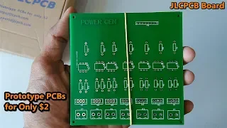 JLCPCB - 10 PCB boards for just 2$ / POWER GEN