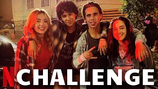 COBRA KAI Season 5 Cast Plays The "Who Is Your Destiny?" Filter Challenge With Xolo, Mary & Jacob