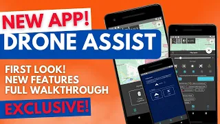 NEW Drone Assist App IS HERE! Walkthrough and new features