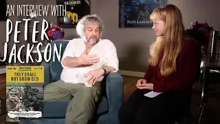 Interviewing Peter Jackson on 'They Shall Not Grow Old' || "Those voices told me the story"