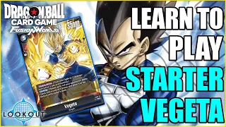 HOW TO PLAY: STARTER VEGETA! (FUSION WORLD)