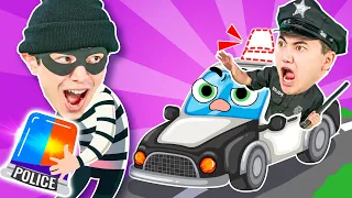 Who Stole My Police Siren? 👮‍♂️🚨 Where Is My Siren | Kids Songs & Nursery Rhymes | Mimie Sing-Along!