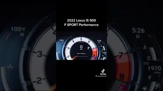 2022 Lexus IS 500 F Sport
