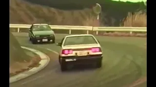 峠の走り屋 埼玉 秩父 間瀬峠の長瀞側 ドリフト クラッシュシーン有り Touge Japan