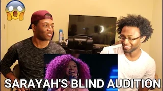 The Voice 2016 Blind Audition - Sa'Rayah: "Drown in My Own Tears" (REACTION)