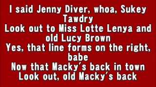 Bobby Darin Mack the Knife Lyrics