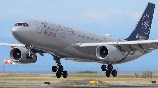 30 Minutes of Windy Plane Spotting at Vancouver YVR
