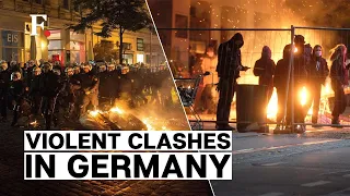 Protests Turn Violent in City of Leipzig in Germany