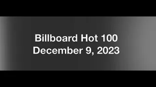 Billboard Hot 100- December 9, 2023