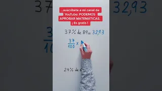 Truco para calcular PORCENTAJES al Instante