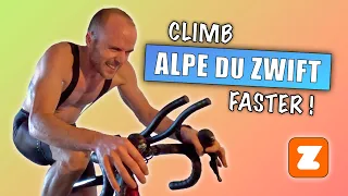 How to Climb the Alpe du Zwift FASTER! 📈 Zwift Cycling Tips and Tricks Tutorial