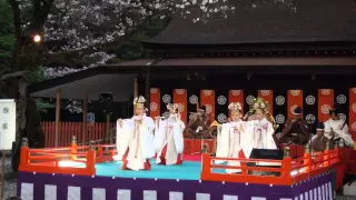 豊栄舞　神楽【浅間大社桜まつり芸能奉納2016】