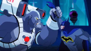 中文版 Batman Unlimited | 蝙蝠侠和夜翼在工具帮助下打败银背金刚 | DC Kids