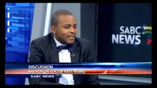 Steve Mabona on Gauteng's risen rate in rat poison suicides