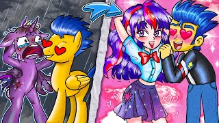 Don't Worry MY LITTLE PONY Twilight! - Ugly Or Beautiful I Still Love You! 💖 Love Story Animated