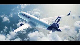 Captivating Cockpit View Landing Aegean Airlines | MSFS 2020 Cockpit Landin #shorts