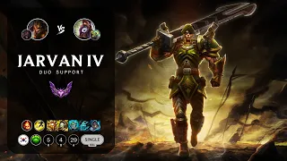 Jarvan IV Support vs Lulu - KR Master Patch 13.11