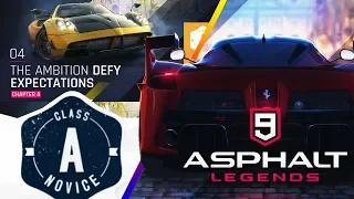 Asphalt 9 Career Chapter 4, Season -Class A Novice Walkthrough Gameplay