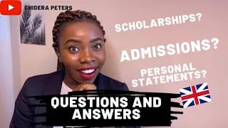 How I Got 2 Scholarships And 5 Offers Of Admission In The Uk | QnA