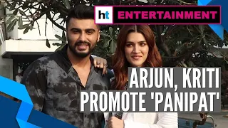 Panipat: Arjun Kapoor, Kriti Sanon on promotion spree, film to release on Dec 6