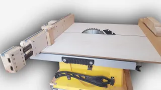 Tezgah testere kızağı Nasıl Yapılır // How to Make Table Saw Sled / Diy woodworking