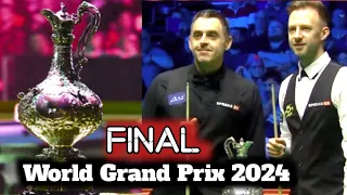 Ronnie O'Sullivan vs Juddtrump Final World Grand Prix 2024