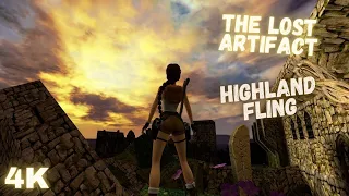 Tomb Raider 3 Remastered - The Lost Artifact Level 1 Highland Fling - Full Gameplay Walkthrough